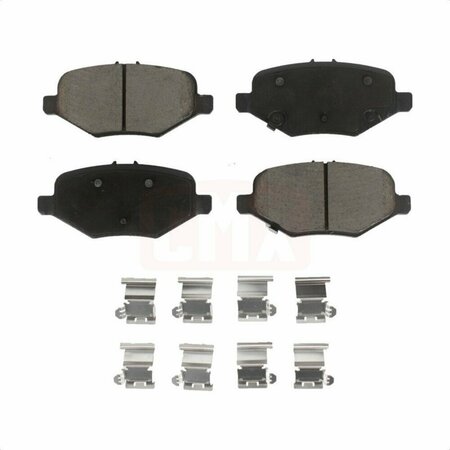 CMX Rear Ceramic Disc Brake Pads For Ford Explorer Taurus Flex Police Interceptor Sedan MKT CMX-D1612